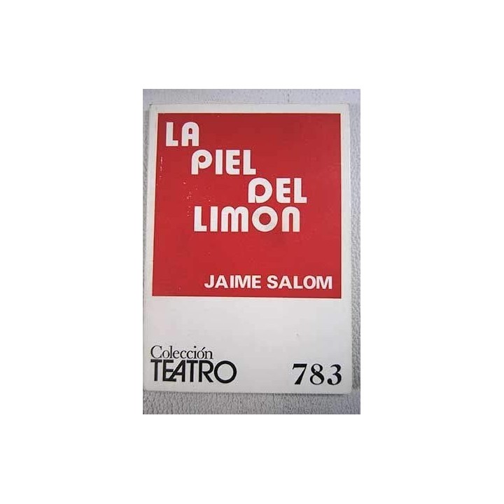 La Piel Del Limon - Jaime Salom